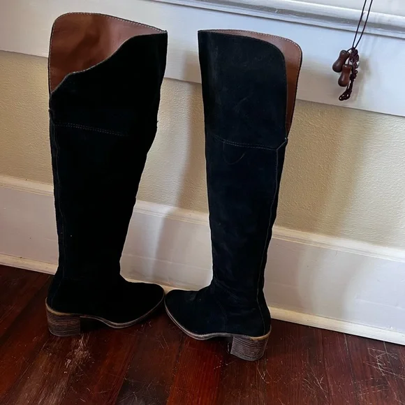 Lucky Brand Ramadan Suede Over the knee boots - Picture 7 of 9